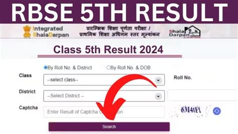 5th class board rajasthan result 2023 roll number|RBSE 5th Result 2023 DECLARED .